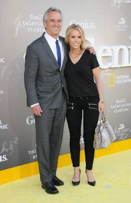 April 24, 2017 - Westwood, CA, United States - 24 April 2017 - Westwood, California - Robert F. Kennedy, Jr., Cheryl Hines. National Geographic s Premiere screening of Genius held at Fox Theater in Westwood. Photo Credit: AdMedia Westwood United States - ZUMAa123 20170424_zaa_a123_198 Copyright: xBirdiexThompsonx