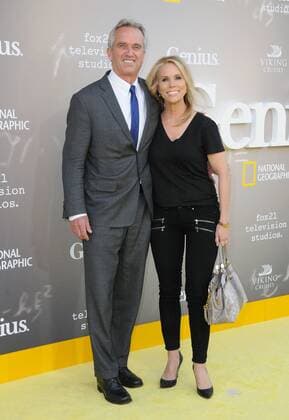 April 24, 2017 - Westwood, CA, United States - 24 April 2017 - Westwood, California - Robert F. Kennedy, Jr., Cheryl Hines. National Geographic s Premiere screening of Genius held at Fox Theater in Westwood. Photo Credit: AdMedia Westwood United States - ZUMAa123 20170424_zaa_a123_206 Copyright: xBirdiexThompsonx