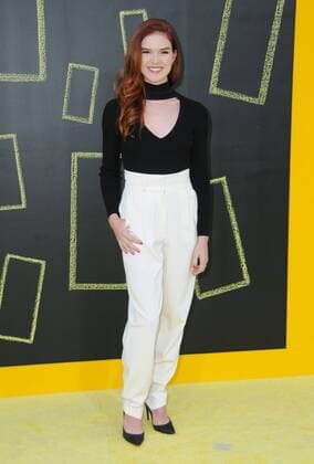 April 24, 2017 - Westwood, CA, United States - 24 April 2017 - Westwood, California - Emily Tyra. National Geographic s Premiere screening of Genius held at Fox Theater in Westwood. Photo Credit: AdMedia Westwood United States - ZUMAa123 20170424_zaa_a123_222 Copyright: xBirdiexThompsonx