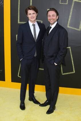 April 24, 2017 - Los Angeles, CA, United States - 24 April 2017 - Los Angeles, California - Eugene Simon, Vincent Kartheiser. Premiere Of National Geographic s Genius held at Fox Bruin Theater. Photo Credit: AdMedia Los Angeles United States - ZUMAa123 20170424_zaa_a123_333 Copyright: xAdmediax