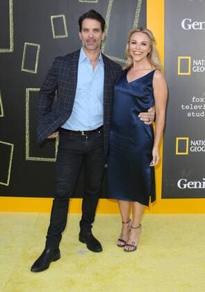 April 24, 2017 - Los Angeles, CA, United States - 24 April 2017 - Los Angeles, California - Johnathon Schaech, Julie Solomon. Premiere Of National Geographic s Genius held at Fox Bruin Theater. Photo Credit: AdMedia Los Angeles United States - ZUMAa123 20170424_zaa_a123_366 Copyright: xAdmediax