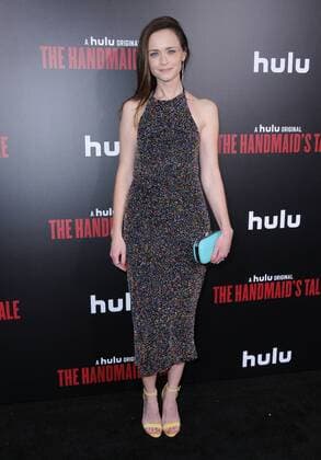 April 25, 2017 - Hollywood, CA, United States - 25 April 2017 - Hollywood, California - Alexis Biedel. Los Angeles premiere of Hulu s The Handmaid s Tale held at ArcLight Hollywood in Hollywood. Photo Credit: AdMedia Hollywood United States - ZUMAa123 20170425_zaa_a123_018 Copyright: xBirdiexThompsonx