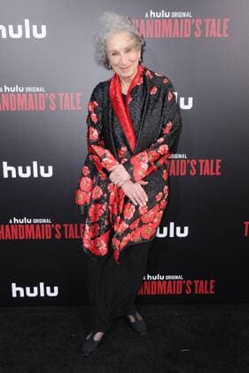 April 25, 2017 - Hollywood, CA, United States - 25 April 2017 - Hollywood, California - Margaret Atwood. Los Angeles premiere of Hulu s The Handmaid s Tale held at ArcLight Hollywood in Hollywood. Photo Credit: AdMedia Hollywood United States - ZUMAa123 20170425_zaa_a123_110 Copyright: xBirdiexThompsonx