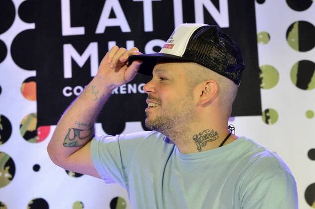 Puerto Rican singer Rene Perez, known as Residente , takes part at the forum ICONIC SINGER-SONGWRITER, as part of the Billboard Latin Muisc Awards Conference, at the Ritz Carlton Hotel in Miami, Florida, United States, 26 April 2017. Residente, former singer of Calle 13, critiziced some of his colleagues who make music with the only aim to make money and compared them to fast food producers. RESIDENTE COMPARED COMMERCIAL MUSIC TO FAST FOOD !ACHTUNG: NUR REDAKTIONELLE NUTZUNG!  Copyright: xGiorgioxVierax MIA001 20170426-636288393371510890