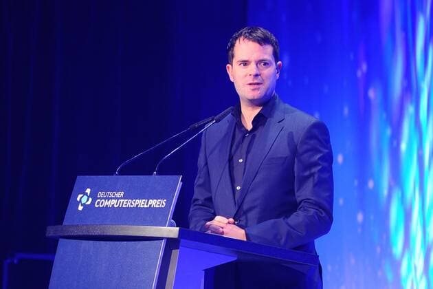 Bjoern Boehning, Staatssekretaer Medien Preisverleihung des 9. Deutschen Computerspielpreis in den Hallen des WECC in Berlin am 26.04.2017