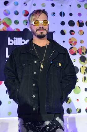 Colombian singer J.Balvin takes part at the Billboard Latin Muisc Awards Conference, at the Ritz Carlton Hotel in Miami, Florida, United States, 26 April 2017. Balvin assured that after Despacito by Luis Fonsi and Daddy Yankee there wil be more producitons that mix reggaeton and English pop. J BALVIN AND NICKY JAM SAY THAT THERE WILL BE MORE FUSION OF REGGAETON AND POP !ACHTUNG: NUR REDAKTIONELLE NUTZUNG!  Copyright: xGiorgioxVierax MIA001 20170427-636288574228644658