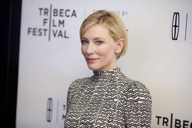 Cate Blanchett attends the Tribeca Film Festival screening of Manifesto on April 26th, 2017 in New York City. Tribeca Film Festival, Manifesto screening arrivals.  Copyright: xAlexxMateox