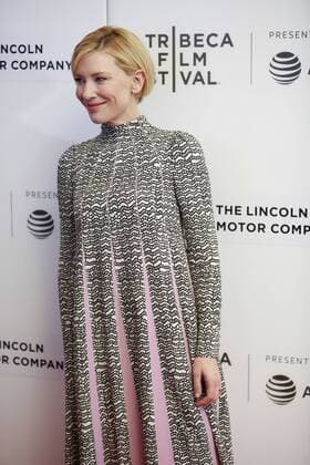 Cate Blanchett attends the Tribeca Film Festival screening of Manifesto on April 26th, 2017 in New York City. Tribeca Film Festival, Manifesto screening arrivals.  Copyright: xAlexxMateox