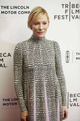 Cate Blanchett attends the Tribeca Film Festival screening of Manifesto on April 26th, 2017 in New York City. Tribeca Film Festival, Manifesto screening arrivals.  Copyright: xAlexxMateox