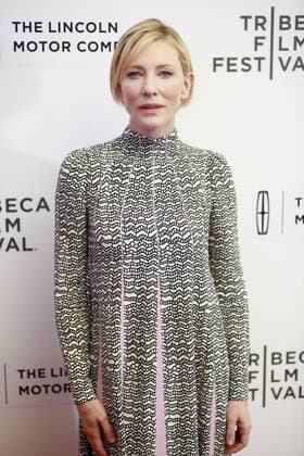 Cate Blanchett attends the Tribeca Film Festival screening of Manifesto on April 26th, 2017 in New York City. Tribeca Film Festival, Manifesto screening arrivals.  Copyright: xAlexxMateox