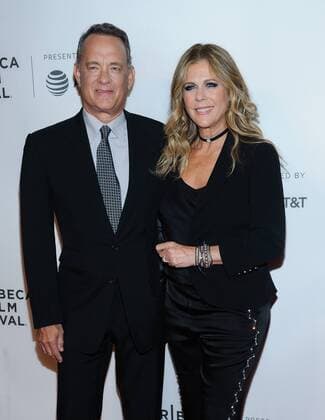 April 26, 2017 - New York, NY, United States - 26 April 2017 - New York, New York - Tom Hanks, Rita Wilson. The Circle screening at Tribeca Film Festival. Photo Credit: Mario Santoro AdMedia New York United States - ZUMAa123 20170426_zaa_a123_009 Copyright: xMarioxSantoro Admediax