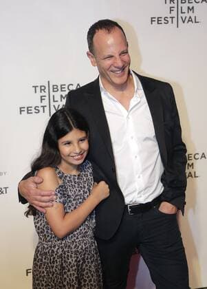 April 26, 2017 - New York, New York, U.S - Andrew Essex and daughter attends the premiere of The Circle during the 2017 Tribeca Film Festival at Borough of Manhattan Community College on Wednesday April 26, 2017 in New York City. New York U.S. - ZUMAp124 20170426_zaa_p124_010 Copyright: xElisaxAndreax