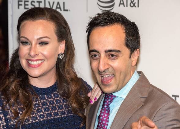 Cast member Amir Talai and his wife Nina Manni arrive to attend the World Premiere of The Circle at the 2017 Tribeca Film Festival in New York on April 26, 2017. Photo by Enrique Shore Cordon Press  EnriquexShore Amir Talai and his wife Nina Manni arrive to attend the World Pr