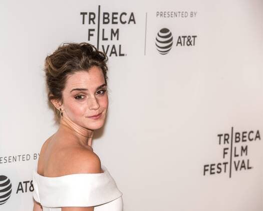 Emma Watson arrives to attend the World Premiere of The Circle at the 2017 Tribeca Film Festival in New York on April 26, 2017. Photo by Enrique Shore Cordon Press  EnriquexShore Emma Watson arrives to World Premiere of The Circle in New York