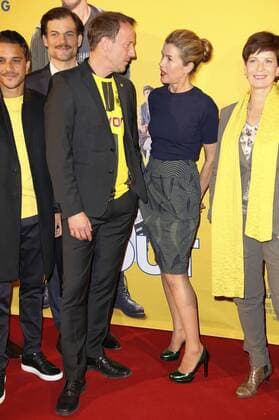 Wotan Wilke Möhring und Anke Engelke bei der Premiere des Kinofilms Happy Burnout im Cinemaxx Dammtor. Hamburg, 26.04.2017 Foto:xgbrcix xFuturexImage