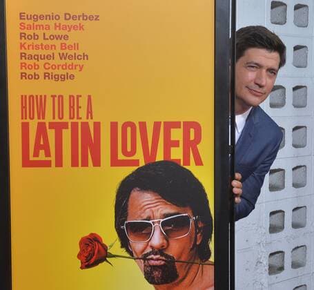 Director Ken Marino attends the premiere of his new motion picture comedy How to Be a Latin Lover at the ArcLight Cinerama Dome in the Hollywood section of Los Angeles. Storyline: Finding himself dumped after 25 years of marriage, a man who made a career of seducing rich older women must move in with his estranged sister, where he begins to learn the value of family.  LAP20170426813 JIMxRUYMEN