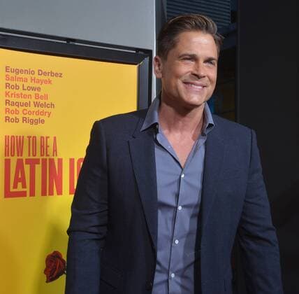 Cast member Rob Lowe attends the premiere of the motion picture comedy How to Be a Latin Lover at the ArcLight Cinerama Dome in the Hollywood section of Los Angeles. Storyline: Finding himself dumped after 25 years of marriage, a man who made a career of seducing rich older women must move in with his estranged sister, where he begins to learn the value of family.  LAP20170426802 JIMxRUYMEN