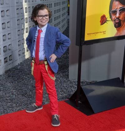 Cast member Raphael Alejandro attends the premiere of the motion picture comedy How to Be a Latin Lover at the ArcLight Cinerama Dome in the Hollywood section of Los Angeles. Storyline: Finding himself dumped after 25 years of marriage, a man who made a career of seducing rich older women must move in with his estranged sister, where he begins to learn the value of family.  LAP20170426823 JIMxRUYMEN