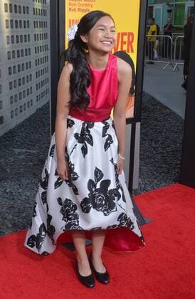 Cast member Nayah Damasen attends the premiere of the motion picture comedy How to Be a Latin Lover at the ArcLight Cinerama Dome in the Hollywood section of Los Angeles. Storyline: Finding himself dumped after 25 years of marriage, a man who made a career of seducing rich older women must move in with his estranged sister, where he begins to learn the value of family.  LAP20170426827 JIMxRUYMEN