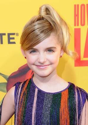 April 26, 2017 - Hollywood, CA, United States - 26 April 2017 - Hollywood, California - McKenna Grace . Los Angeles premiere of How To Be A Latin Lover held at ArcLight Hollywood in Hollywood. Photo Credit: AdMedia Hollywood United States - ZUMAa123 20170426_zaa_a123_078 Copyright: xBirdiexThompsonx