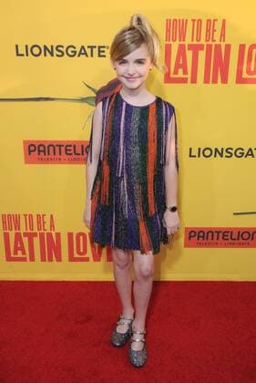 April 26, 2017 - Hollywood, CA, United States - 26 April 2017 - Hollywood, California - McKenna Grace . Los Angeles premiere of How To Be A Latin Lover held at ArcLight Hollywood in Hollywood. Photo Credit: AdMedia Hollywood United States - ZUMAa123 20170426_zaa_a123_080 Copyright: xBirdiexThompsonx