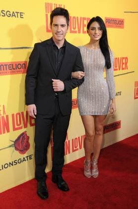 April 26, 2017 - Hollywood, CA, United States - 26 April 2017 - Hollywood, California - Mauricio Ochman, Aislinn Derbez. Los Angeles premiere of How To Be A Latin Lover held at ArcLight Hollywood in Hollywood. Photo Credit: AdMedia Hollywood United States - ZUMAa123 20170426_zaa_a123_099 Copyright: xBirdiexThompsonx