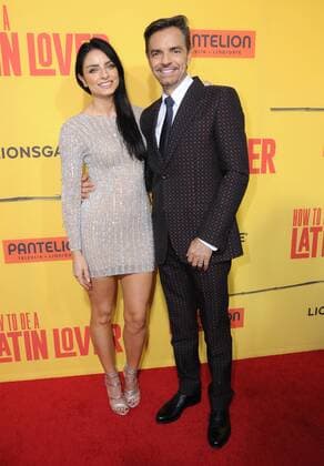 April 26, 2017 - Hollywood, CA, United States - 26 April 2017 - Hollywood, California - Aislinn Derbez, Eugenio Derbez. Los Angeles premiere of How To Be A Latin Lover held at ArcLight Hollywood in Hollywood. Photo Credit: AdMedia Hollywood United States - ZUMAa123 20170426_zaa_a123_106 Copyright: xBirdiexThompsonx