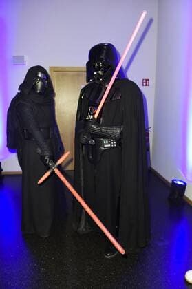 Star Wars Fans bei der Verleihung des Deutschen Computerspielpreises 2017 im WECC Westhafen Event & Convention Center. Berlin, 26.04.2017 Foto:xF.xKernx xFuturexImage