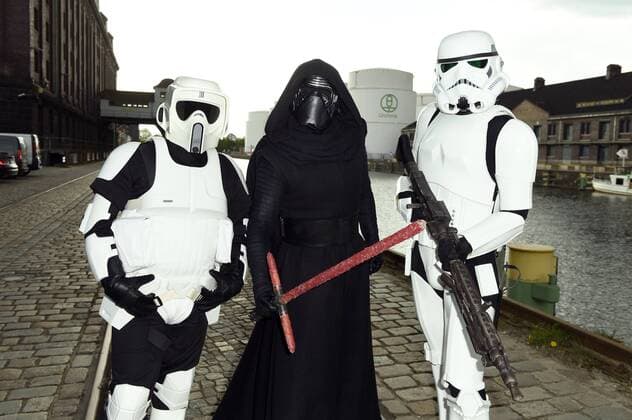 Star Wars Fans bei der Verleihung des Deutschen Computerspielpreises 2017 im WECC Westhafen Event & Convention Center. Berlin, 26.04.2017 Foto:xF.xKernx xFuturexImage