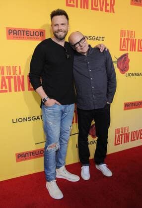 April 26, 2017 - Hollywood, CA, United States - 26 April 2017 - Hollywood, California - Joel McHale, Rob Corddry. Los Angeles premiere of How To Be A Latin Lover held at ArcLight Hollywood in Hollywood. Photo Credit: AdMedia Hollywood United States - ZUMAa123 20170426_zaa_a123_125 Copyright: xBirdiexThompsonx