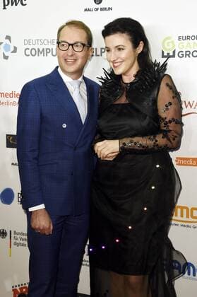 Alexander Dobrindt und Dorothee Bär bei der Verleihung des Deutschen Computerspielpreises 2017 im WECC Westhafen Event & Convention Center. Berlin, 26.04.2017 Foto:xF.xKernx xFuturexImage