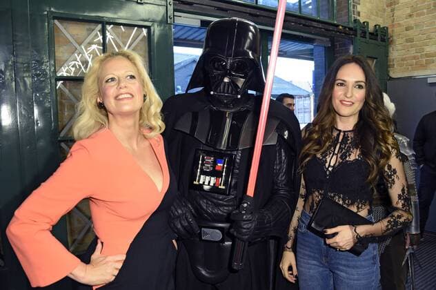 Barbara Schöneberger und Johanna Klum bei der Verleihung des Deutschen Computerspielpreises 2017 im WECC Westhafen Event & Convention Center. Berlin, 26.04.2017 Foto:xF.xKernx xFuturexImage