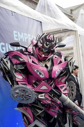 Transformer bei der Verleihung des Deutschen Computerspielpreises 2017 im WECC Westhafen Event & Convention Center. Berlin, 26.04.2017 Foto:xK.xWernerx xFuturexImage