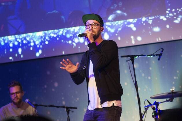 Mark Forster bei der Verleihung des Deutschen Computerspielpreises 2017 im WECC Westhafen Event & Convention Center. Berlin, 26.04.2017 Foto:xK.xWernerx xFuturexImage