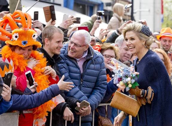 27-04-2017 Tilburg Dutch royal family during Kingsday ( Koningsdag) in Tilburg. Queen Maxima  Copyright: xPPE NIEBOERx