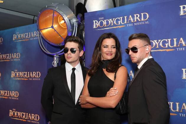 April 27, 2017 - Sydney, NSW, Australia - Krissy Marsh arrives ahead of opening night of The Bodyguard The Musical at Lyric Theatre, The Star in Sydney, Australia. Sydney Australia - ZUMAa155 20170427_zaa_a155_011 Copyright: xChristopherxKhouryx