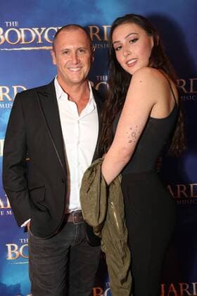 April 27, 2017 - Sydney, NSW, Australia - Larry Emdur and daughter Tia Emdur arrives ahead of opening night of The Bodyguard The Musical at Lyric Theatre, The Star in Sydney, Australia. Sydney Australia - ZUMAa155 20170427_zaa_a155_025 Copyright: xChristopherxKhouryx