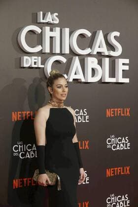 Spanish actress Blanca Suarez poses as she arrives for the premiere of the first Spanish Netflix series Las Chicas del Cable at the Callao Cinema in Madrid, Spain, 27 April 2017. PREMIERE OF LAS CHICAS DEL CABLE IN MADRID !ACHTUNG: NUR REDAKTIONELLE NUTZUNG!  Copyright: xPacoxCamposx MAD001 20170427-636289317395828667