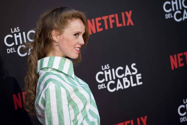 Maria Castro attends to Las chicas del cable premiere at Callao Cinemas in Madrid, April 27, 2017. Spain.  (20170427027)