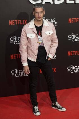 Eduardo Casanova attends to Las chicas del cable premiere at Callao Cinemas in Madrid, April 27, 2017. Spain.  (20170427101)