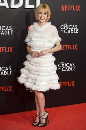 Maggie Civantos attends to Las chicas del cable premiere at Callao Cinemas in Madrid, April 27, 2017. Spain.  (20170427139)