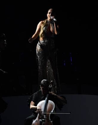 Latin artist Jennifer Lopez performs during the 2017 Billboard Latin Music Awards and Show at the Bank United Center, University of Miami, Miami, Florida on April 27, 2017.  MIA20170427227 GARYxIxROTHSTEIN