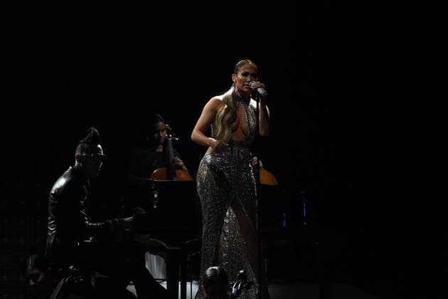 Latin artist Jennifer Lopez performs during the 2017 Billboard Latin Music Awards and Show at the Bank United Center, University of Miami, Miami, Florida on April 27, 2017.  MIA20170427229 GARYxIxROTHSTEIN