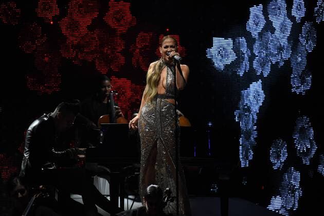 Latin artist Jennifer Lopez performs during the 2017 Billboard Latin Music Awards and Show at the Bank United Center, University of Miami, Miami, Florida on April 27, 2017.  MIA20170427234 GARYxIxROTHSTEIN