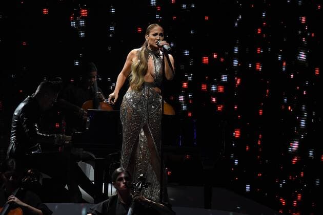 Latin artist Jennifer Lopez performs during the 2017 Billboard Latin Music Awards and Show at the Bank United Center, University of Miami, Miami, Florida on April 27, 2017.  MIA20170427233 GARYxIxROTHSTEIN