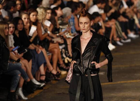 Models present the creations of Mexican designer Cynthia Buttenklepper during the Mexico Fashion Week in Mexico City, Mexico, 27 April 2017. MEXICO FASHION WEEK !ACHTUNG: NUR REDAKTIONELLE NUTZUNG!  Copyright: xJorgexNunezx MEX003 20170428-636289546567862983