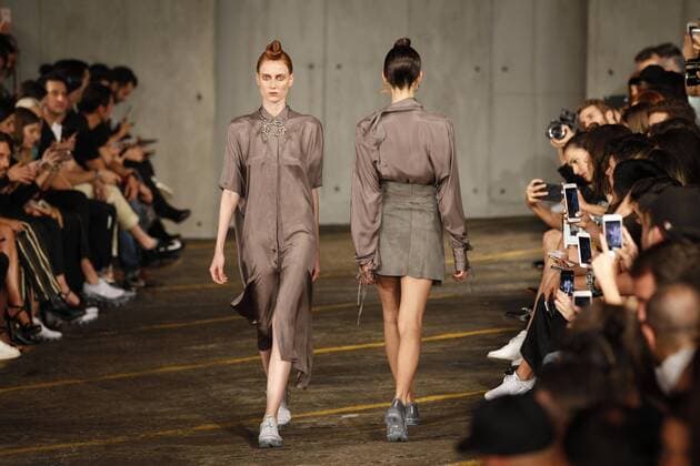 Models present the creations of Mexican designer Cynthia Buttenklepper during the Mexico Fashion Week in Mexico City, Mexico, 27 April 2017. MEXICO FASHION WEEK !ACHTUNG: NUR REDAKTIONELLE NUTZUNG!  Copyright: xJorgexNunezx MEX003 20170428-636289546591886675