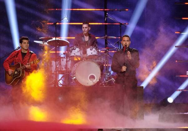 Members of Mexican agrupation Reik perform during the Billboard Latin Music Awards at the Warsco Center of Miami University in Coral Gables, Florida, United States, 27 April 2017. BILLBOARD LATIN MUSIC AWARDS !ACHTUNG: NUR REDAKTIONELLE NUTZUNG!  Copyright: xGastonxDexCardenasx BIL038 20170428-636289581589760141