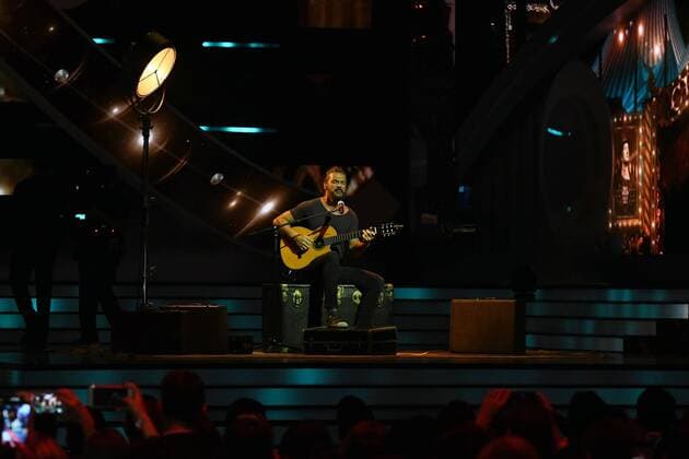 Latin artist Ricardo Arjna performs during the 2017 Billboard Latin Music Awards and Show at the Bank United Center, University of Miami, Miami, Florida on April 27, 2017.  MIA20170427282 GARYxIxROTHSTEIN