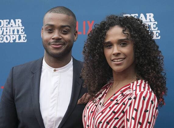 April 27, 2017 - Los Angeles, California, U.S - Kris Bowers and Briana Henry at the premiere of Netflix s Dear White People held at Downtown Independent on Thursday April 27, 2017 in Los Angeles, California. Los Angeles U.S. - ZUMAp124 20170427_zaa_p124_064 Copyright: xArianaxRuizx